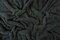 Black Poly Spandex Stretch Solid Curly Teddy Fleece Knit Fabric By the Yard